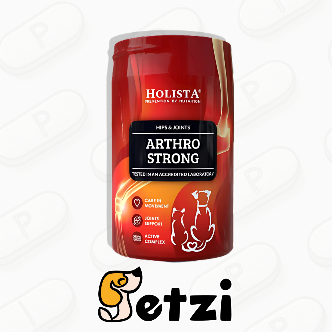 HOLISTA ARTHRO STRONG – SUPLEMENT NA STAWY DLA PSÓW 200G