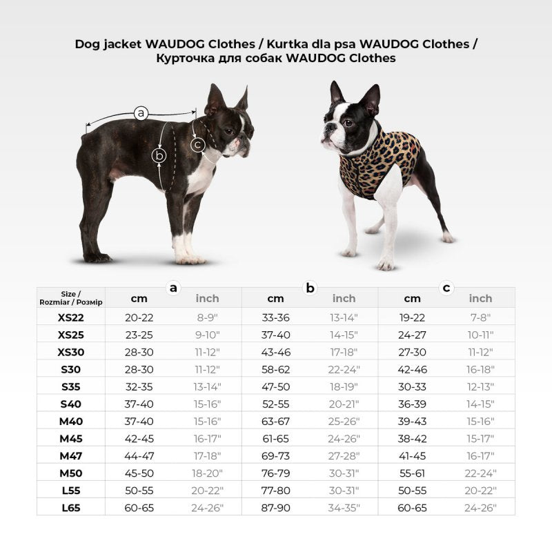 WAUDOG CLOTHES KURTKA DLA PSA GRANATY S