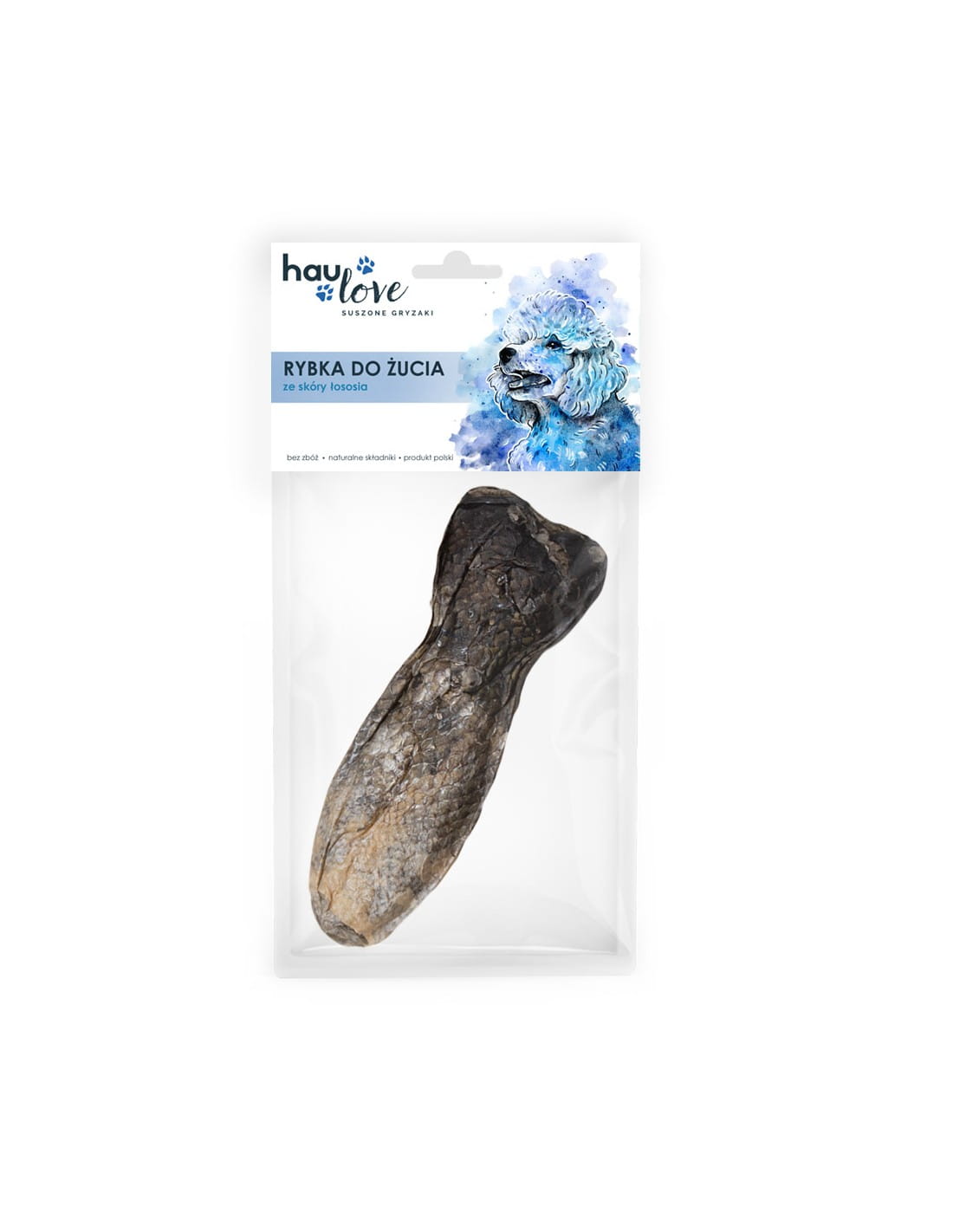 HAULOVE RYBKA DO ŻUCIA ZE SKÓRY DORSZA 12CM
