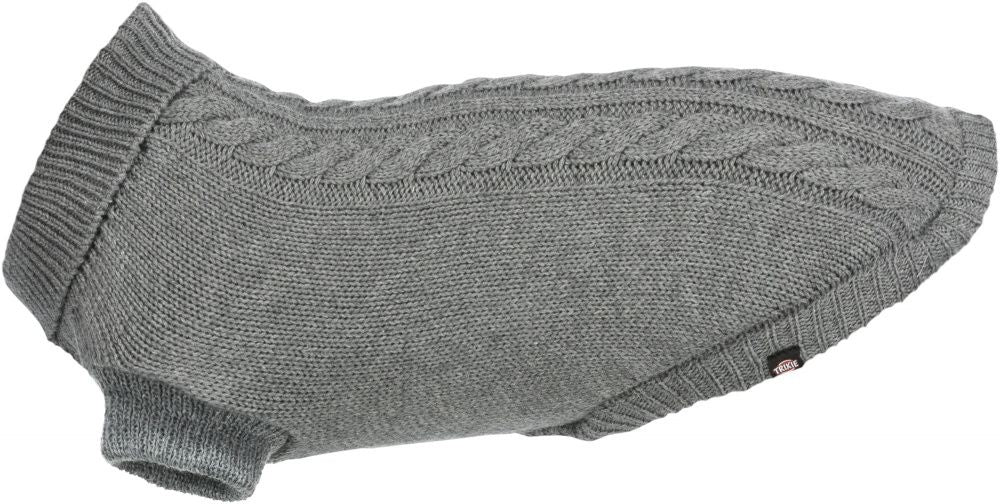 TRIXIE KENTON PULOWER SZARY L: 55 CM