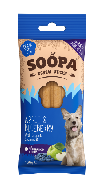 SOOPA STICKS PRZYSMAK DLA PSA APPLE & BLUEBERRY