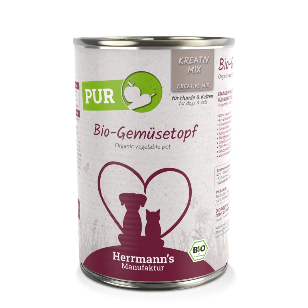 HERRMANN'S MANUFAKTUR ORGANIC VEGETABLE WARZYWA 400G