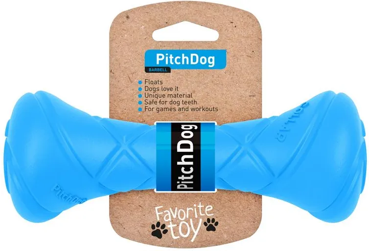 PITCHDOG SZTANGA DO GRY, DŁUGOŚĆ 19 CM, ŚREDNICA 7 CM NIEBIESKI