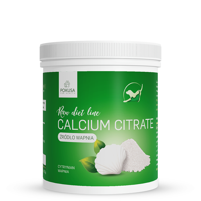 POKUSA RAW DIET LINE CALCIUM CITRATE 250G