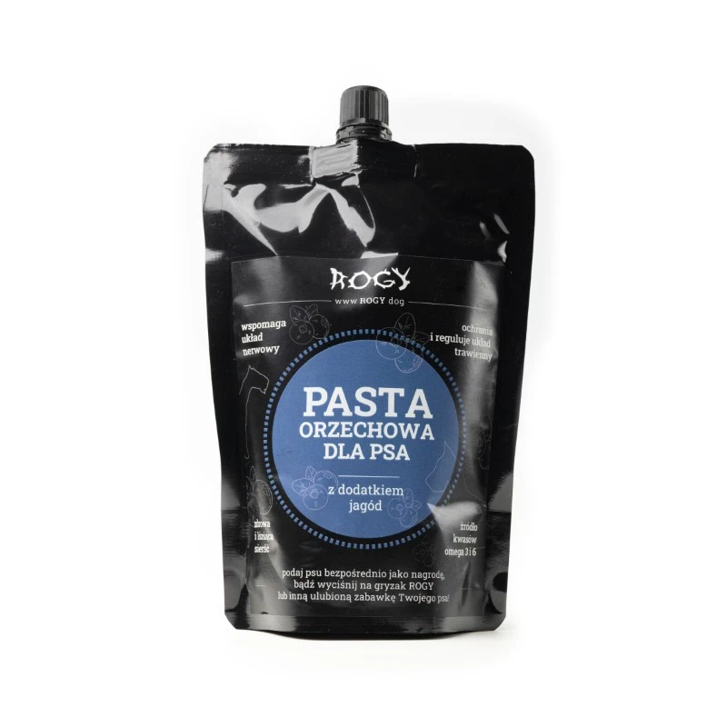 ROGY PASTA ORZECHOWA JAGODOWA 300G
