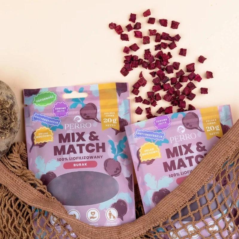 PERRO MIX & MATCH PRZYSMAKI DLA PSA BURAK 20G