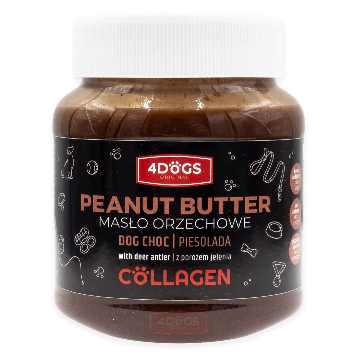 4DOGS COLLAGEN LINE PIESOLADA 330G