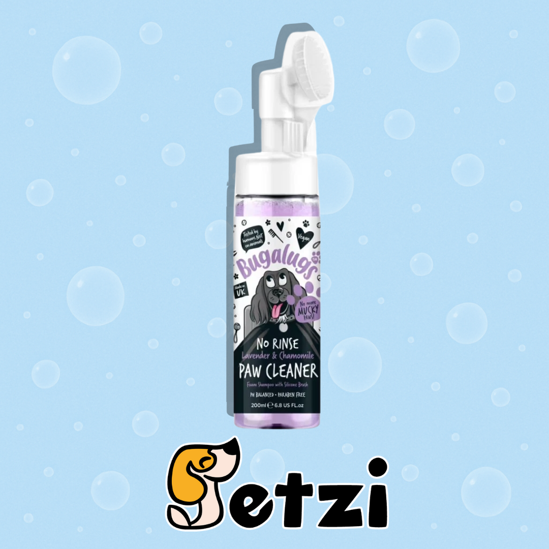 BUGALUGS NO RINSE PAW CLEANER 200ML – PIANKA DO CZYSZCZENIA ŁAP, BEZ SPŁUKIWANIA – RÓŻNE ZAPACHY
