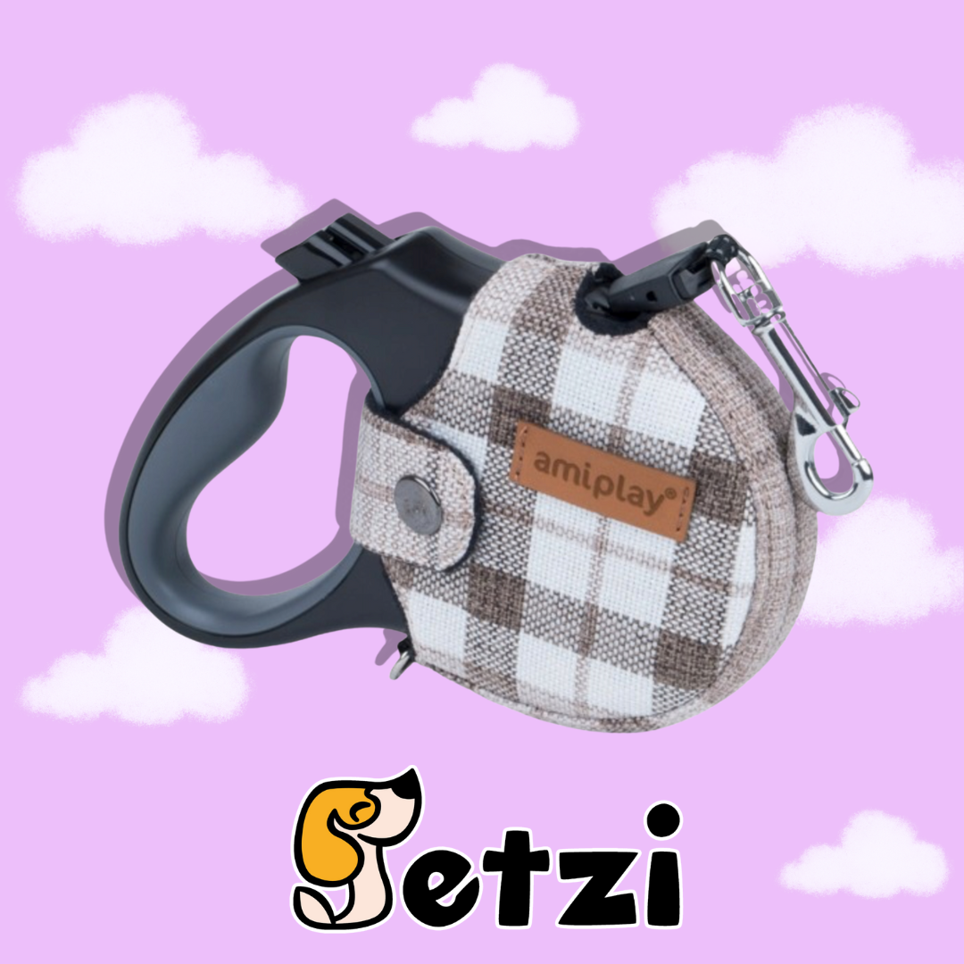 AMIPLAY SMYCZ AUTOMATYCZNA INFINI WITH COVER LONDON BROWN - RÓŻNE ROZMIARY