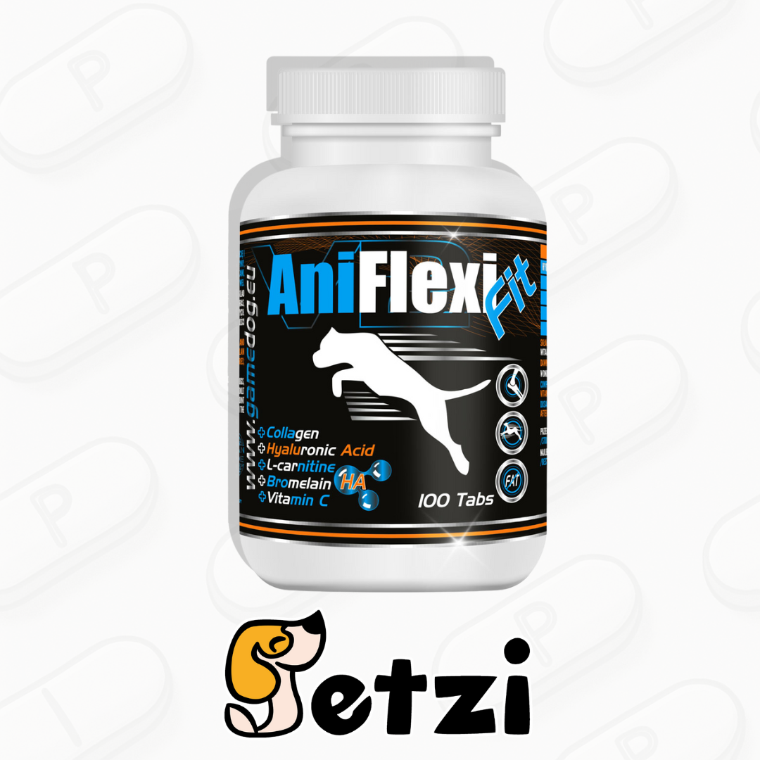 GAME DOG ANIFLEXI FIT V2 – SUPLEMENT NA STAWY DLA PSA – 100 TAB. / 300G