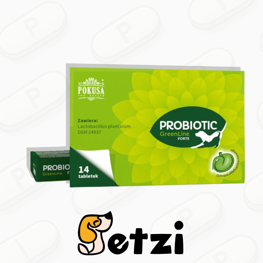 POKUSA GREENLINE PROBIOTYK – TABLETKI 14 SZT. / PŁYN 200 ML