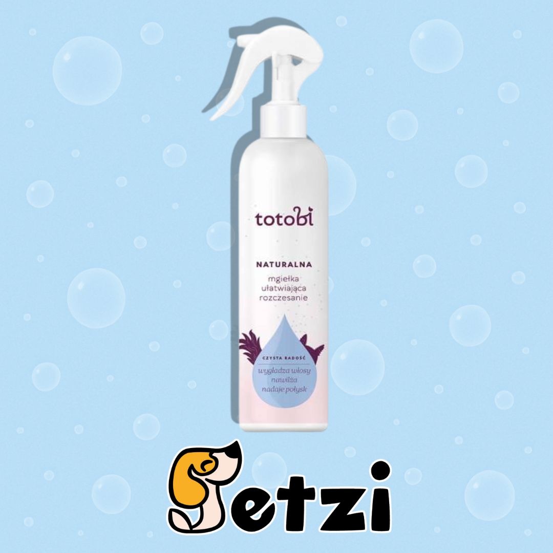 TOTOBI NATURALNA MGIEŁKA UŁATWIAJĄCA ROZCZESYWANIE 300ML