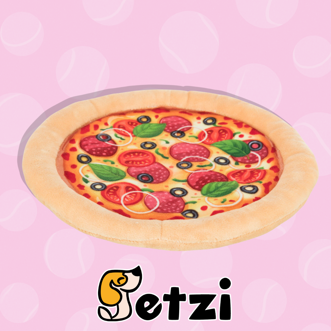 TRIXIE PIZZA PLUSZOWA SZELESZCZĄCA 26 CM
