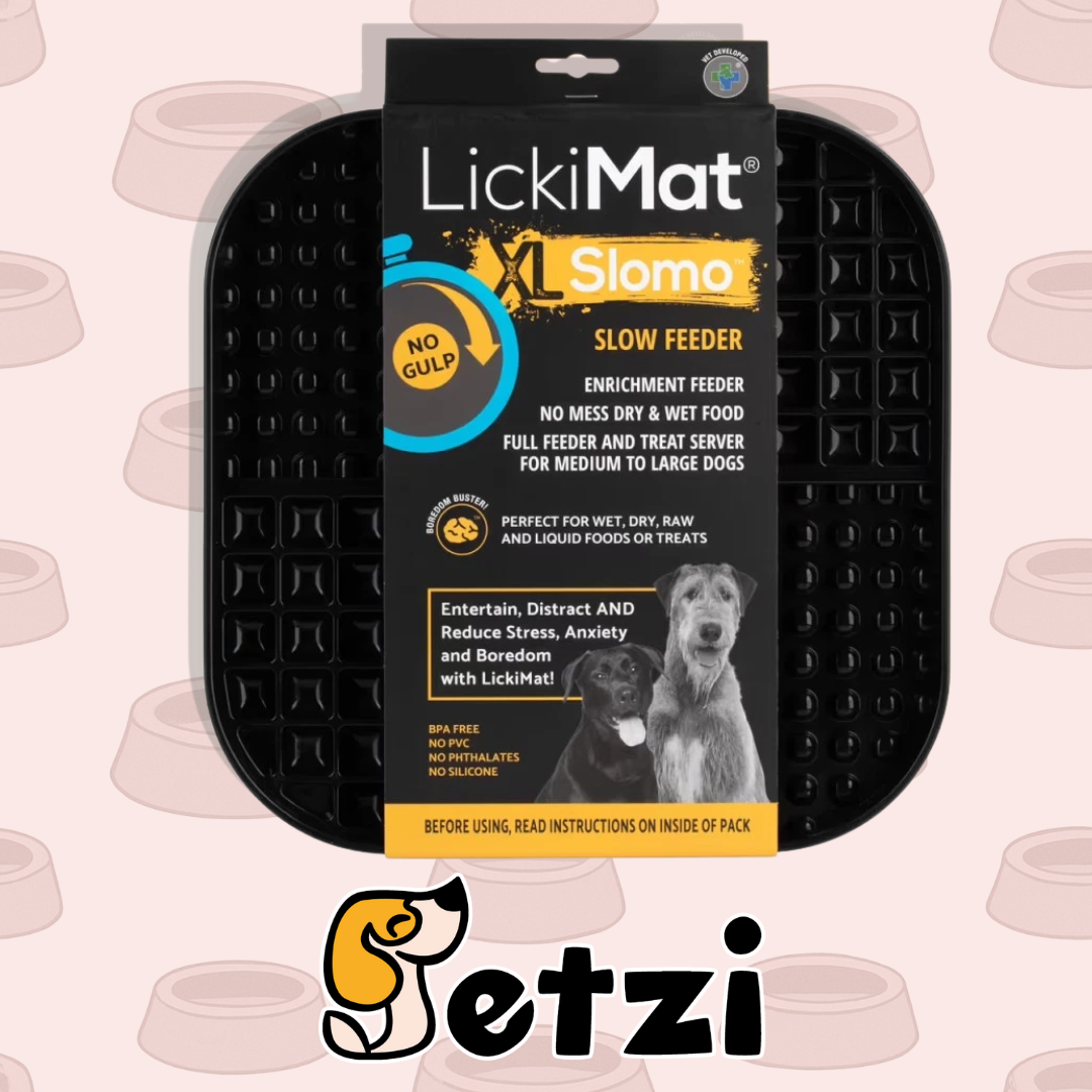 LICKIMAT SLOMO XL - MATA DO LIZANIA DLA ŚREDNIEGO I DUŻEGO PSA, TWARDA - RÓŻNE KOLORY