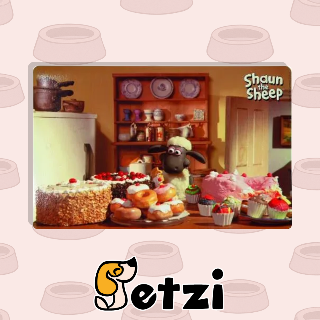 TRIXIE PODKŁADKA POD MISKI FOTOMOTYW SHAUN BAKERY 44X28 CM