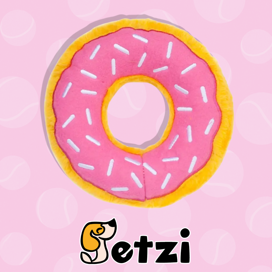 ZIPPYPAWS DONUT - PLUSZOWA ZABAWKA DLA PSA - RÓŻNE KOLORY
