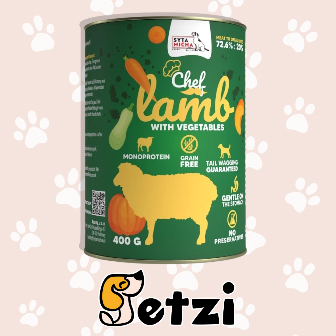 SYTA MICHA CHEF – KARMA MOKRA DLA PSA – RÓŻNE SMAKI
