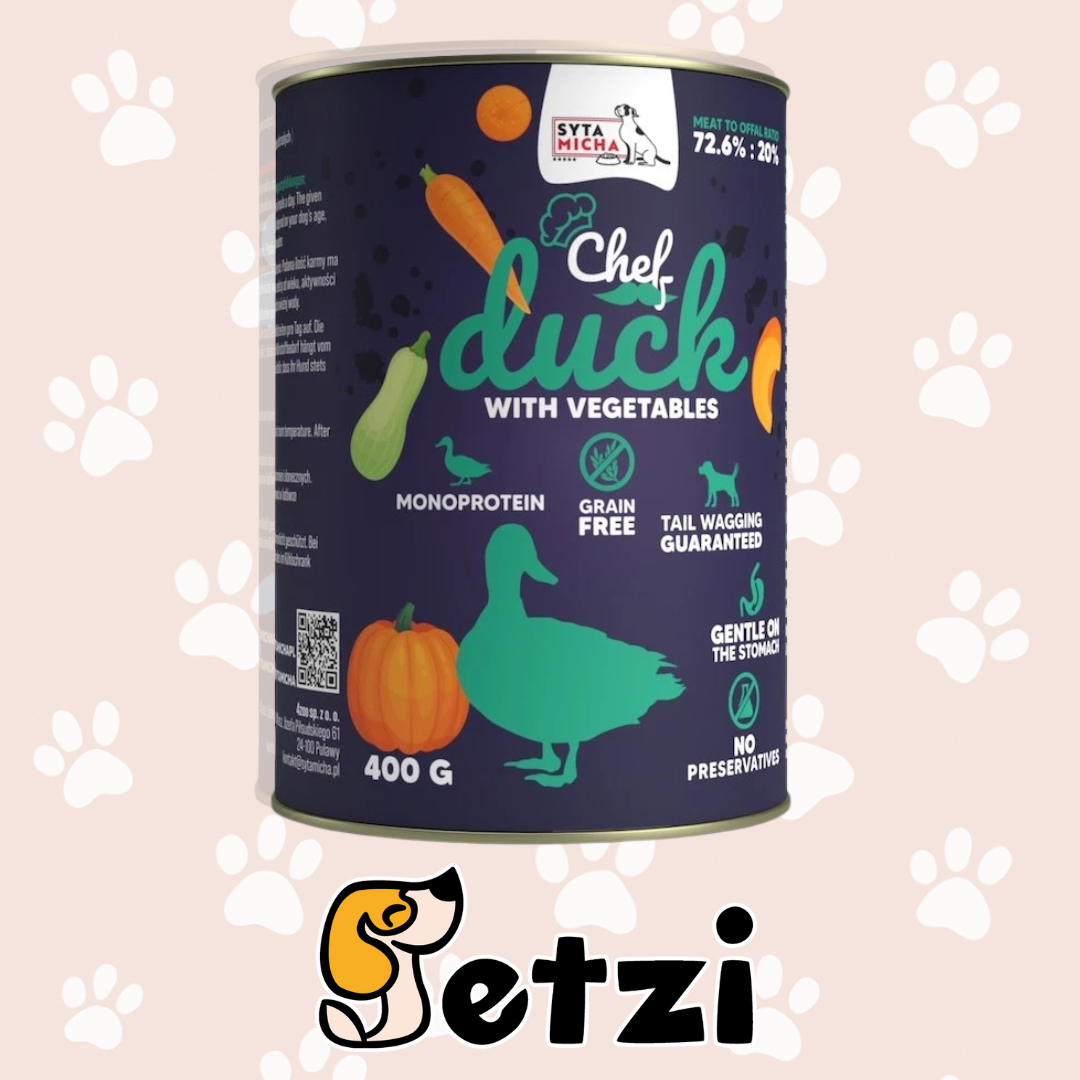 SYTA MICHA CHEF – KARMA MOKRA DLA PSA – RÓŻNE SMAKI