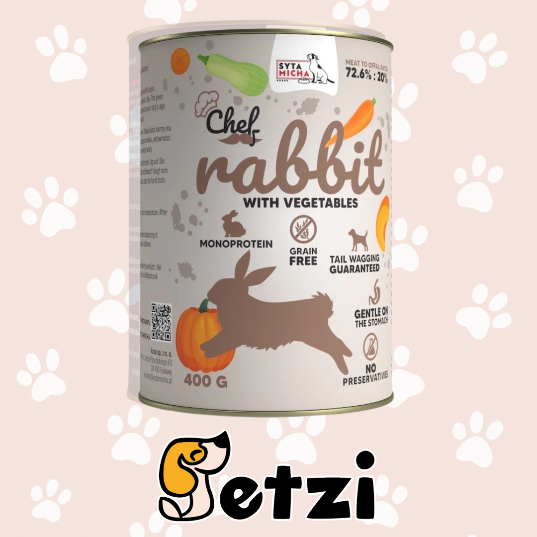 SYTA MICHA CHEF – KARMA MOKRA DLA PSA – RÓŻNE SMAKI