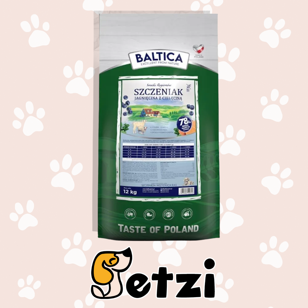 BALTICA KARMA SUCHA DLA SZCZENIĄT - RÓŻNE RODZAJE