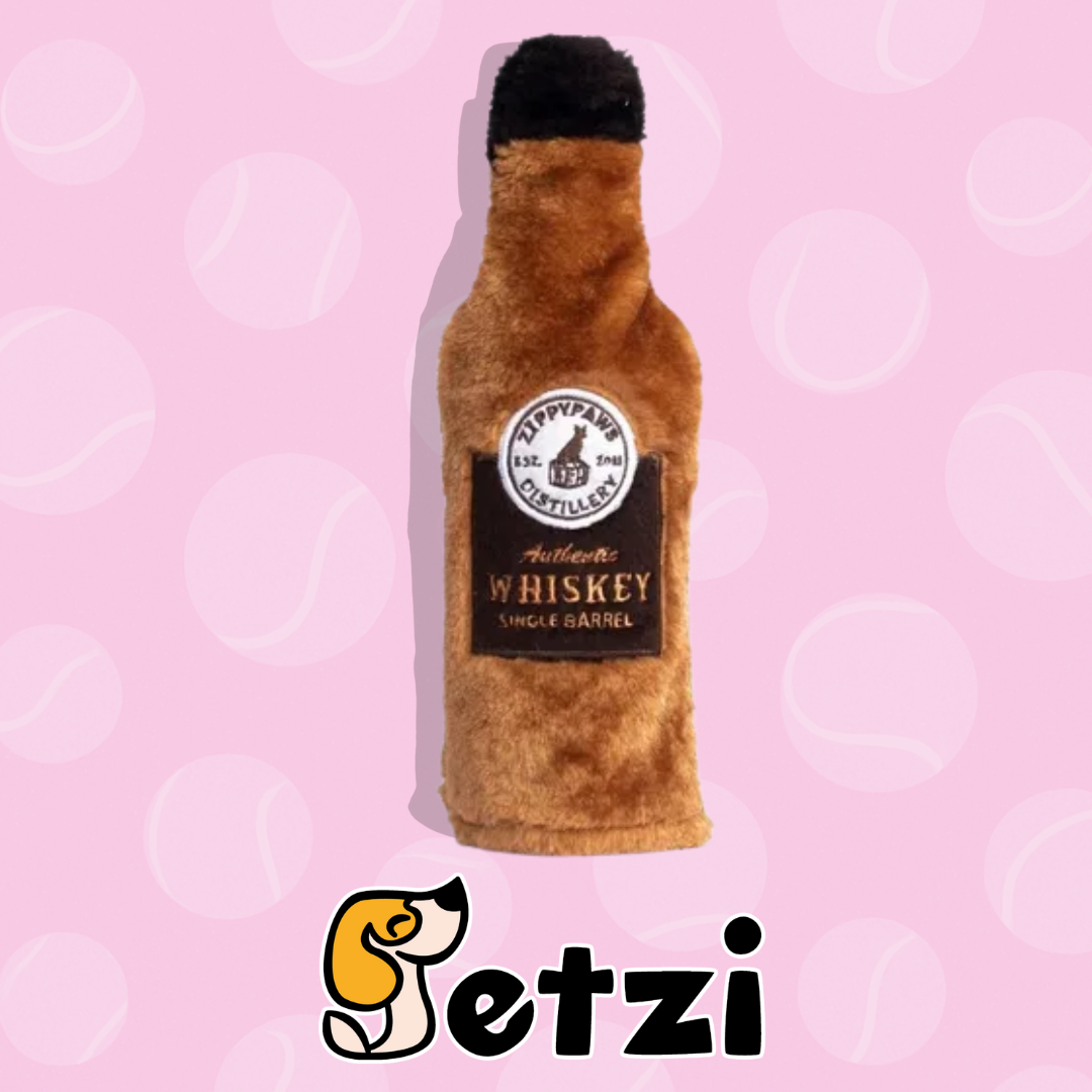 ZIPPYPAWS PLUSZOWA TRZASKAJĄCA BUTELKA - RÓŻNE WZORY