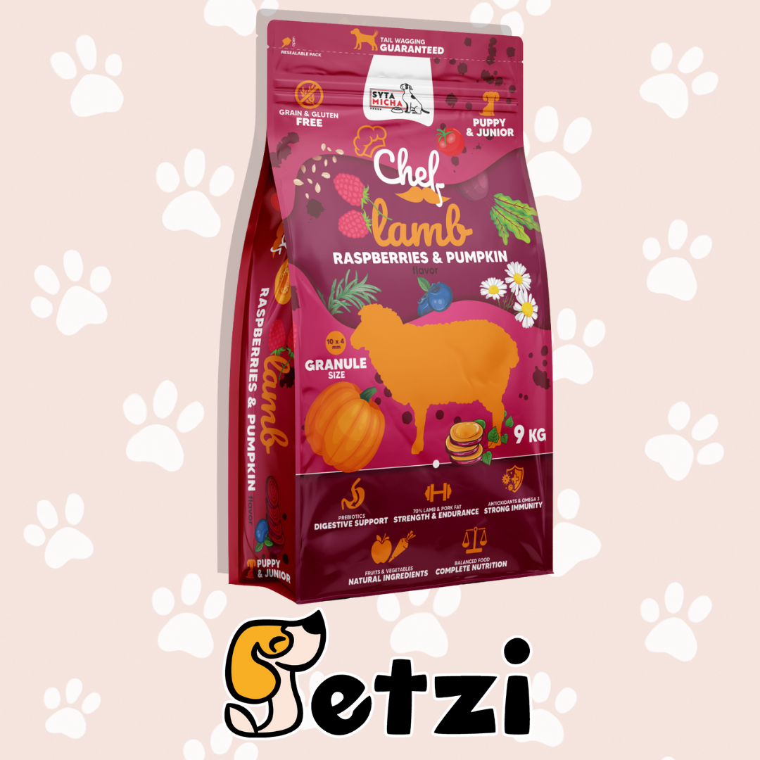 SYTA MICHA CHEF PUPPY & JUNIOR KARMA SUCHA DLA SZCZENIĄT - RÓŻNE RODZAJE